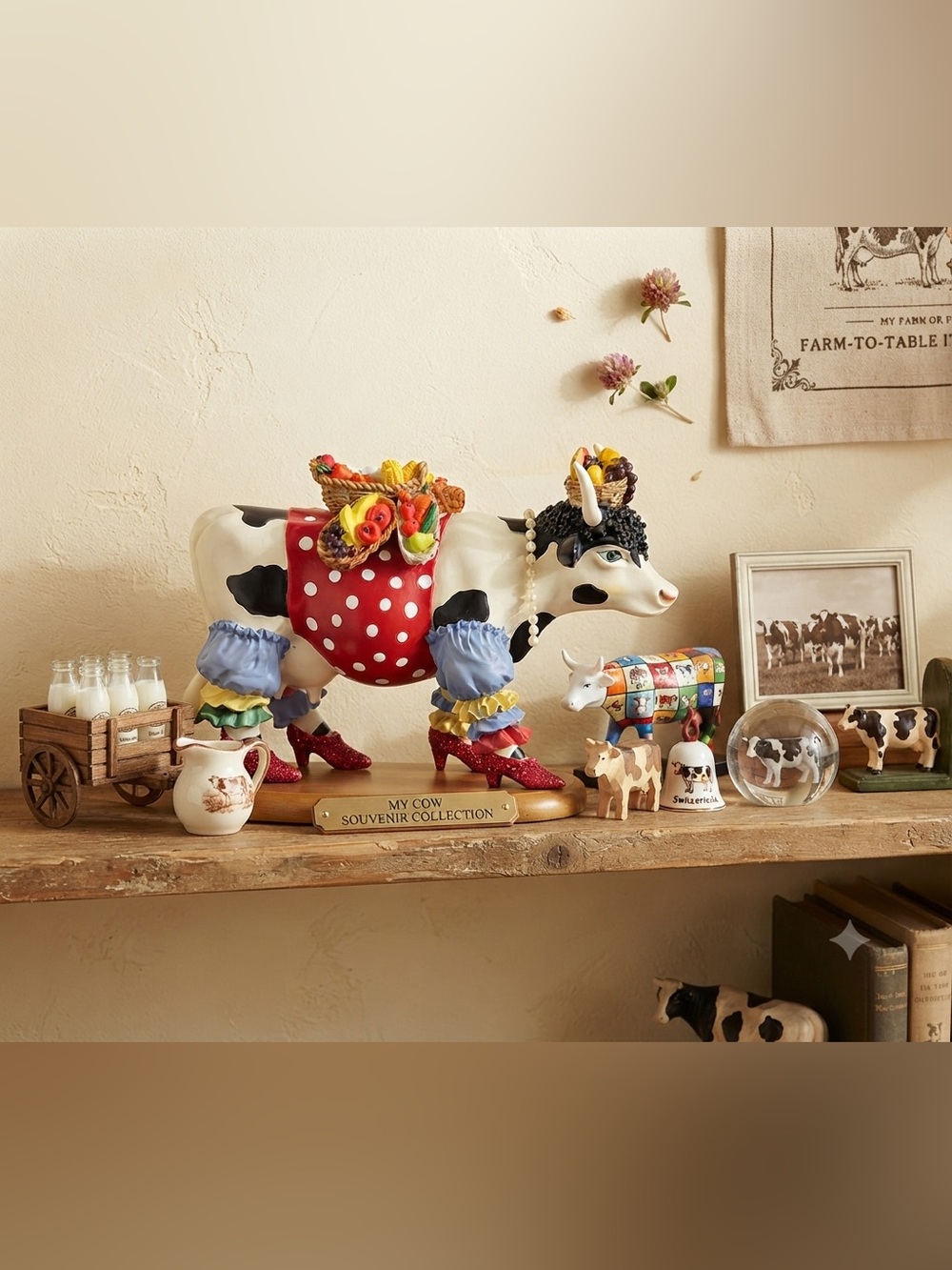 "Tropicowl" from the CowParade collection, which is a retired and rare piece.